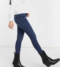 Темно-синие моделирующие джинсы скинни Vero Moda Petite-Синий