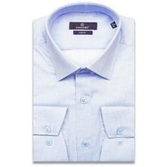 Рубашка POGGINO, размер (52)XL, голубой