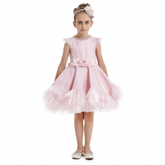 Платье Pamina, размер 104, розовый