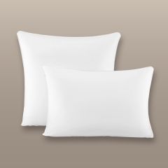 Подушка мягкая Аоста, 100% гусиный пух, цвет: белый (50х70)