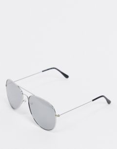Солнцезащитные очки-авиаторы SVNX-Черный