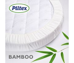 Plitex Наматрасник Bamboo Waterproof Lux Oval 125х75 см