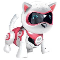 Робот-кошка интерактивная «Джесси» ТероПром, 7028278, русское озвучивание, световые и звуковые эффекты, цвет розовый