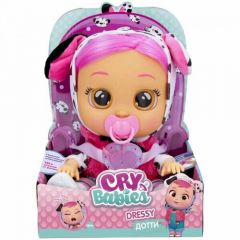 Интерактивная плачущая кукла Край Бебис Дотти Dressy, Cry Babies