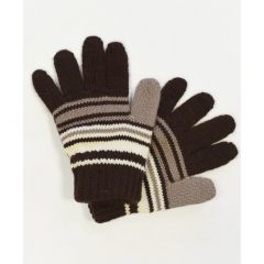 Перчатки Margot Bis, размер 12, коричневый
