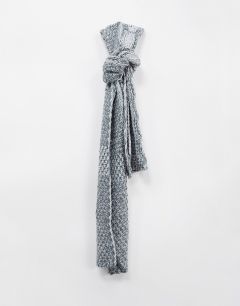 Серый шарф крупной вязки Urbancode