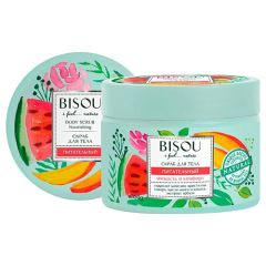 BISOU Скраб для тела Питательный арбуз-манго мягкость и комфорт 350