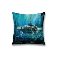 JoyArty Наволочка декоративная на молнии Подводная субмарина 45x45 см