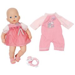 Кукла Zapf Creation Baby Annabell с набором одежды, 36 см, 794-333 белый/бежевый