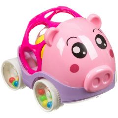 Развивающая игрушка BONDIBON Baby You Животные (ВВ3531), розовый/сиреневый