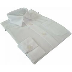 Школьная рубашка, размер 110, белый