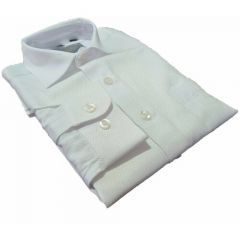 Школьная рубашка, размер 122-128, белый