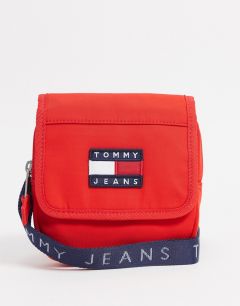 Красная сумка через плечо Tommy Jeans heritage-Красный