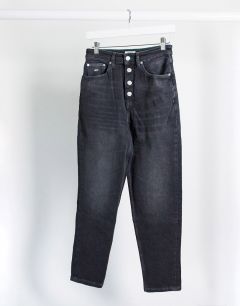 Черные джинсы в винтажном стиле Tommy Jeans-Черный