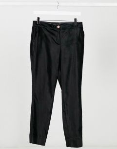 Черные вельветовые брюки Ted Baker-Черный
