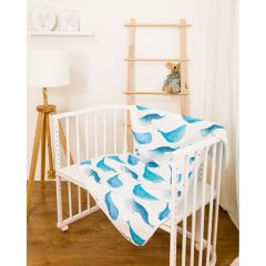 Плед Forest kids Cute Whale 120х90