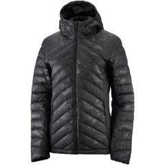 Куртка Salomon Transition Down Hoodie W, размер XS, черный