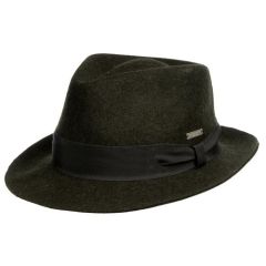 Шляпа Seeberger, размер 59, зеленый