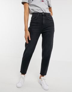 Джинсы в винтажном стиле с завышенной талией Tommy Jeans-Черный