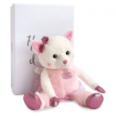 Мягкая игрушка Histoire d’Ours  Кошечка Misty из коллекции Glitter 25 см