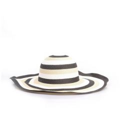 Шляпа Twinset Milano, размер uni, черный, белый