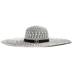 Шляпа Twinset Milano, размер uni, черный, белый