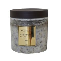 DINA BECKER Расслабляющий соляной скарб для тела с натуральными маслами Sea Salt + Lavander 500