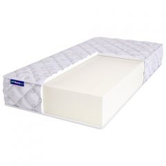 Ортопедический матрас Beautyson Foam 21 без клея, 135х150, 21 см, беспружинный, полутороспальный, для кровати, средний, не высокий