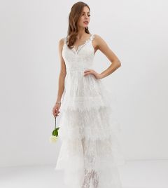 Эксклюзивное свадебное платье Bronx & Banco Antoinette-Белый