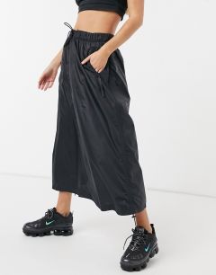 Черная тканевая юбка макси Nike MOVE TO ZERO-Черный цвет