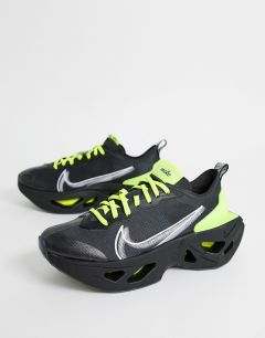 Черные кроссовки с желтой отделкой Nike Zoom X Vista Grind-Черный