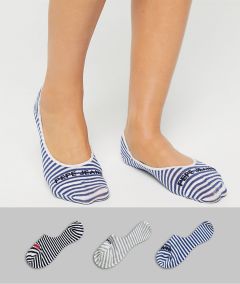 Набор из 3 пар спортивных носков с полосами Pepe Jeans-Мульти