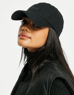 Черная кепка с логотипом Helly Hansen-Черный