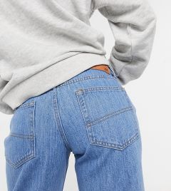 Выбеленные джинсы мужского силуэта с заниженной талией в стиле 90-х Reclaimed Vintage Inspired-Белый