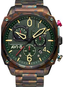 fashion наручные  мужские часы AVI-8 AV-4052-22. Коллекция Hawker Hunter