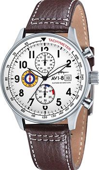 fashion наручные  мужские часы AVI-8 AV-4011-01. Коллекция Hawker Hurricane