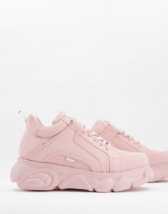 Розовые кроссовки на низкой платформе Buffalo - Corin-Розовый
