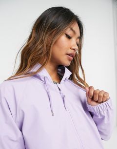 Лавандовая водонепроницаемая спортивная куртка с капюшоном Rains W-Фиолетовый