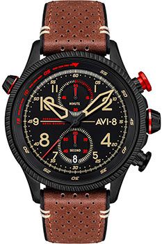fashion наручные  мужские часы AVI-8 AV-4080-04. Коллекция Hawker Hunter