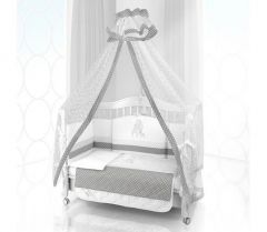 Комплект в кроватку Beatrice Bambini Unico Punto Di Giraffa 120х60 (6 предметов)