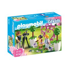 Playmobil Конструктор Фотограф и дети с цветами