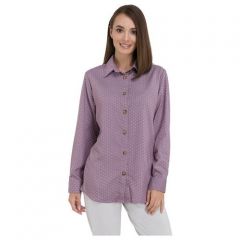 Рубашка  LIOLI, размер 50, фуксия, фиолетовый