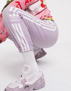 Сиреневые спортивные брюки adidas Originals Locked Up-Фиолетовый