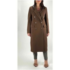 Пальто  Cappellini, размер 42IT, коричневый
