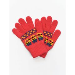 Перчатки Margot Bis, размер 14, коралловый