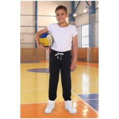 Школьные брюки джоггеры Натали, размер 30, черный