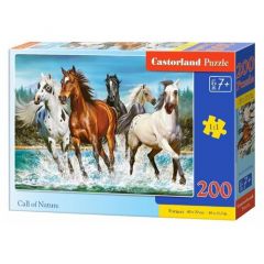 Puzzle-200 Лошади, Castorland