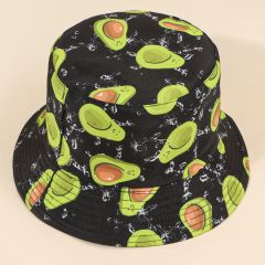 Шляпа с принтом авокадо