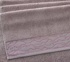 Полотенце Айова цвет: серо-бежевый (70х140 см)