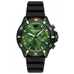 Наручные часы EMPORIO ARMANI Diver, зеленый, черный